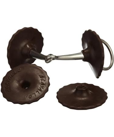 Acavallo Unisex's Brown Bit Guards One Size One Size Brown - Buy Online on SooperMarket.com