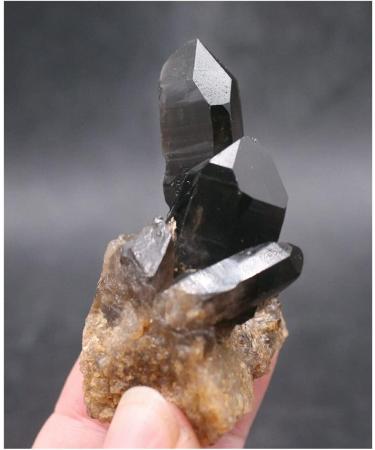 Meditation Home Decor Natural Black Quartz Crystal Cluster Natural ore Sample Stone Healing Crystal for Home Decoration Collection and Gift Meditation Reiki 80g-100g Black - Buy Online on SooperMarket.com