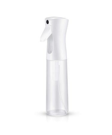 Haochen water spray spray bottle 300ml flower sprayer hair water spray with continuous water lever for plants garden hairstyles transparent white