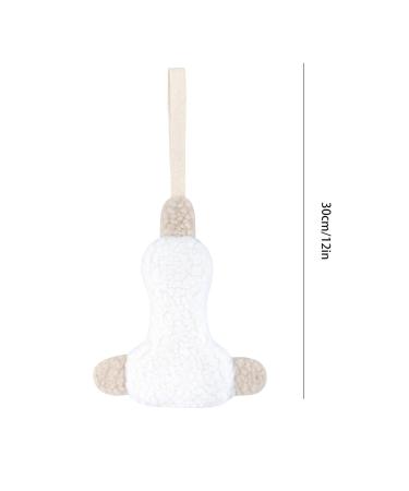 Cartoon Geese Pacifier Chain Clip Holder - Soft Plush Baby Pacifier Accessories & Crib Hanging Decoration - Buy Online on SooperMarket.com