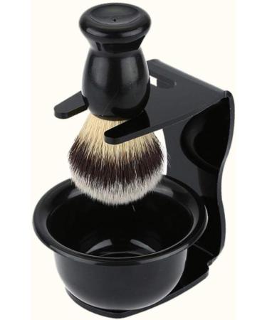 CABILOCK 2S Razor Holder Set - Acrylic Shaving Stand & Foam Bowl for Brushes | International Shipping Available - Buy Online on SooperMarket.com