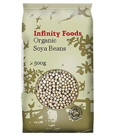 Infinity Foods Organic Soya Beans 500g