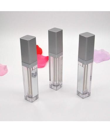 Harilla 7ml Lipstick Lip Balm Tube with LED Light - Travel-Friendly Matte Silver Container - Buy Online on SooperMarket.com