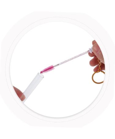 PLAFOPE 10 Pcs Keychain Mascara Brush Empty Mascara Wand Eyelash Brush with Tube Empty Mascara Container - Buy Online on SooperMarket.com
