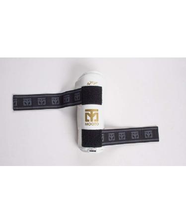 Mooto Korea Taekwondo Extera Forearm Protector - White, Size S (4.39-4.98ft) | MMA Kickboxing Training Gear - Buy Online on SooperMarket.com