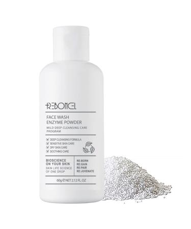 Enzyme Powder Face Wash Exfoliator for Oily Skin Pore minimizer with Amino Acids Papaya and Algae Exract | Korea Skin Care Face Cleanser 60g