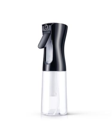Uraqt spray bottle hair 200 ml water ceast water bottle hairdresser spray bottles spray bottle salon water spray hairdresser hair tool for hair black & transparent 200ml