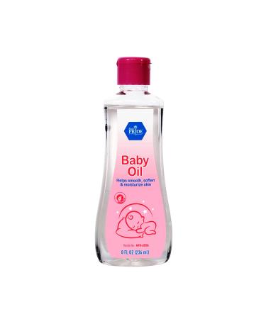 MED PRIDE Pure Baby Oil For Infants, Baby Boys & Girls - Premium Mineral Oil For Babies To Prevent Moisture Loss- Nourishing Baby Moisturizer For Smooth Skin- Suitable For Sensitive Skin 8 fl oz