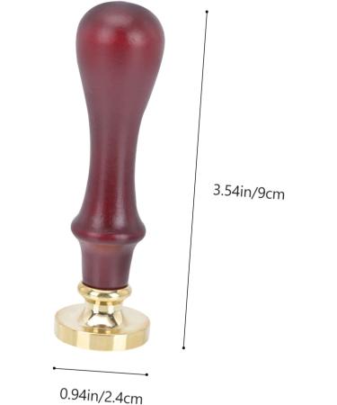 WOONEKY 3 Pcs Dispensing Plate Tool Eyeshadow Stamp for Eyes Wax Seal Stamp Head Copper Copper Head - Buy Online on SooperMarket.com