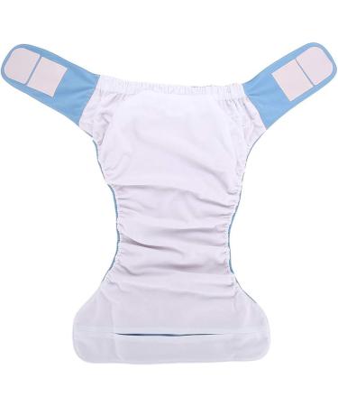 Dekaim Adult Cloth Diaper - Reusable Washable Adjustable Large Nappy (Blue) - Buy Online on SooperMarket.com
