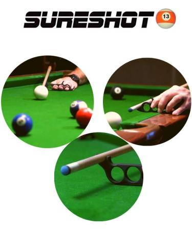 Sureshot Billiard Mechanical Bridge: Handheld Pool Cue Accessory for Perfect Shots! - Buy Online on SooperMarket.com