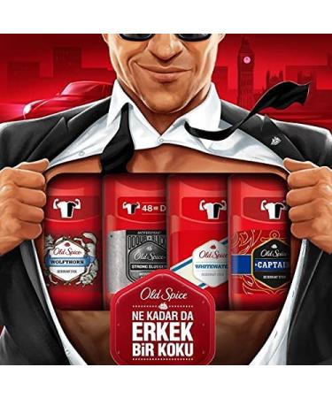 Old Spice Captain Deodorant Stick 50ml - Long-Lasting Odor Protection - Buy Online on SooperMarket.com