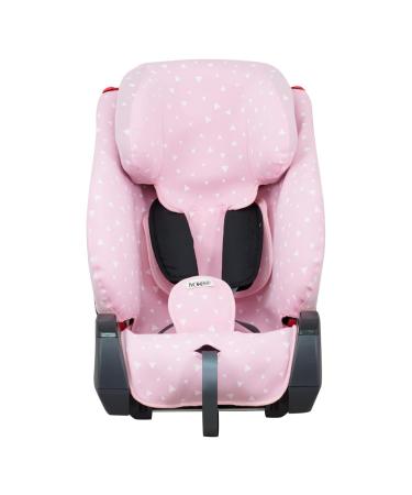 JYOKO Kids Cover Liner for car seat Compatible with Klippan Century and Triofix (Pink Sparkles KLIPPAN TRIOFIX Y Maxi) PINK SPARKLES KLIPPAN TRIOFIX Y MAXI