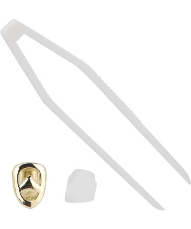 Hip Hop Teeth Decoration Teeth Brace Decoration 2 Copper Fashionable for Concert for Party(gold) - Buy Online on SooperMarket.com