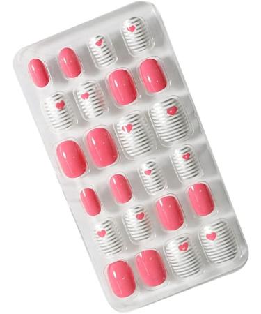 Dajidafu 1 Set Children Nails Medium Length Files Square Style Matte Solid Color Art Decals Beauty Tool Salon Supplies Puerile Six - Buy Online on SooperMarket.com