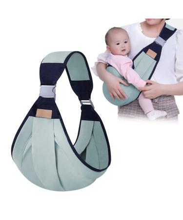 Cricia baby carrier newborn carrier base -active sling with clip adjustable koala sling gray 3d mesh carrying bag baby for baby carrier newborn and toddlers up to 20 kg green cotton