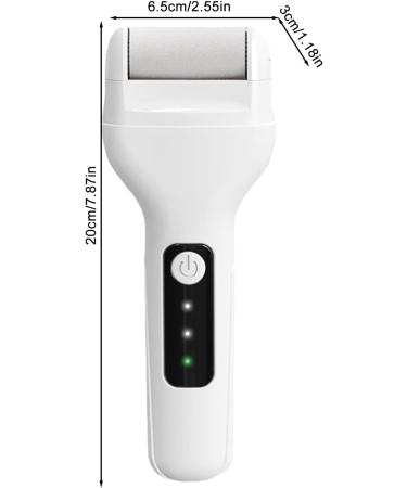 Teksome Electric Foot File - Skin-Friendly Foot Callus Remover Rechargeable Feet Scrubber Automatic Powerful Heel Scraper for Cracked Heels Feet Hard Cracked Dry - Buy Online on SooperMarket.com