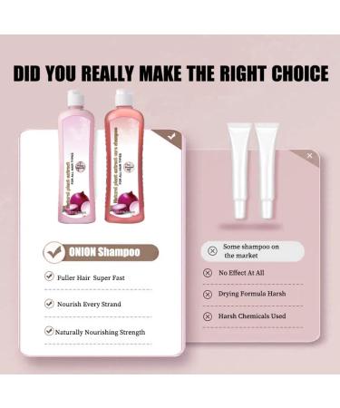 Onion & Rosemary Shampoo for Hair Growth | Biotin Anti Hair Loss Shampoo 16.76 fl oz - Buy Online on SooperMarket.com
