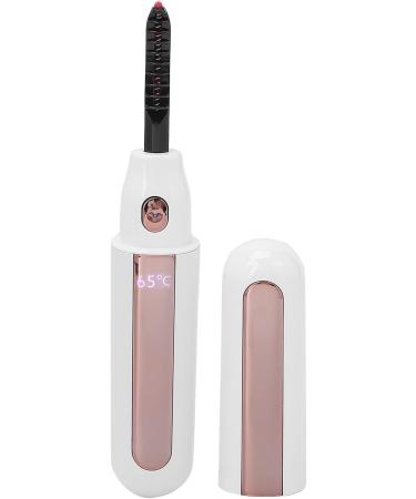 Verdant Touch Heated Eyelash Curler Heated Eyelash Curler Portable USB Rechargeable Electric Curlers for Women White - Buy Online on SooperMarket.com