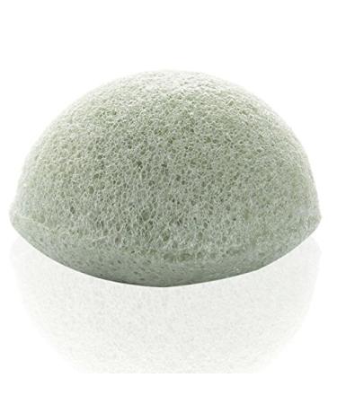Natural Konjac Sponge (Green) - Eco-Friendly Face Puff | Gentle Cleansing & Exfoliation for All Skin Types - Shop Internationally - Buy Online on SooperMarket.com