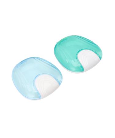 5pcs Slim Retainer Case - Portable Travel Prosthesis Storage with Snap Lock | Aligner Orthodontic Mouth Protection - Buy Online on SooperMarket.com