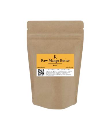Kyabo 3Lbs MANGO BUTTER PREMIUM Organic Unrefined Raw Virgin 100% Pure Cold Press Grade A Non GMO 100% Natural For Skin BodyCare Beauty Moisturizer DIY For Body Butters  Soap Making Lotions  Creams