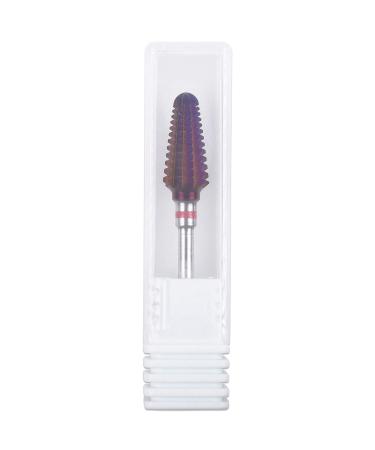 PANA USA 3/32 Purple Tornado Nail Carbide Drill Bit - Fast Acrylic & Gel Removal - Professional Manicure Pedicure Tool - Buy Online on SooperMarket.com
