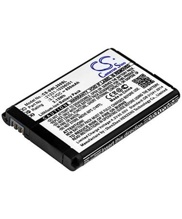 850mAh Battery Replacement for Siemens Rexton WL200AP 21221-10296051 (3.7V)