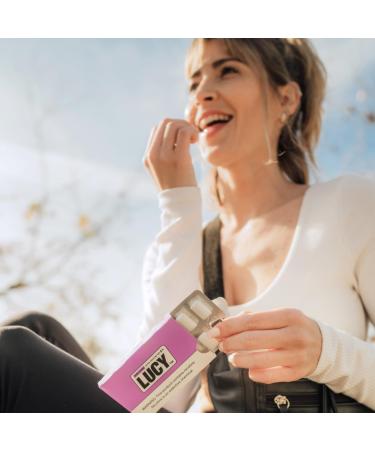 LUCY Nicotine Gum 4mg 30 Count Sample Pack Mint Mango Berry Citrus - Quit Smoking Aid Reduce Withdrawal Symptoms Fight Cravings Discreet 3 Packs ( 10 Counts Each Pack ) - Buy Online on SooperMarket.com