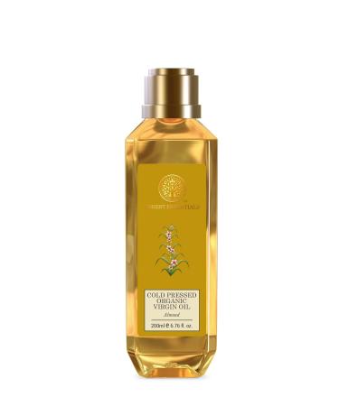 Forest Essentials Organic Cold Pressed Virgin Almond Oil - 200ml