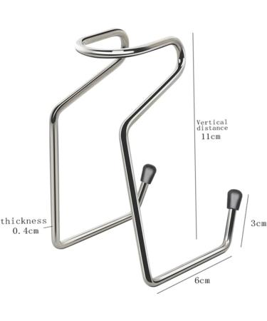 Buy Hemoton Razor Brush Stand | Drying Rack & Storage for Shaving Kits | Alloy Safety Razor Brush Holder - Buy Online on SooperMarket.com