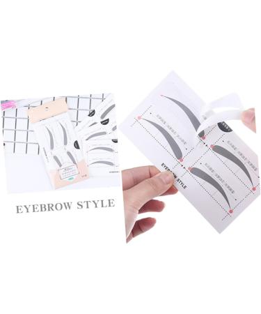 NOLITOY 2 Cosmetology Kit Eyebrow Stencils Beauty Eyebrow Card Eyebrow Stickers Card A607 Portable - Buy Online on SooperMarket.com