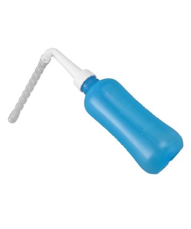 Nasal Rinsing Cleaner Efficient Easy Large Capacity Comfortable Sinus Rinsing Bottle for Sea Water (310ML Blue)