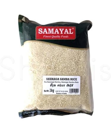 Seelans Super Store| Samayal Seeraga Samba Rice 1KG | Seeraga Rice | High Fiber | High Protien | Indian Origin - Buy Online on SooperMarket.com
