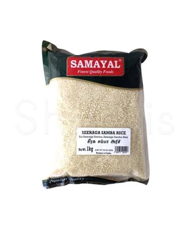 Seelans Super Store| Samayal Seeraga Samba Rice 1KG | Seeraga Rice | High Fiber | High Protien | Indian Origin