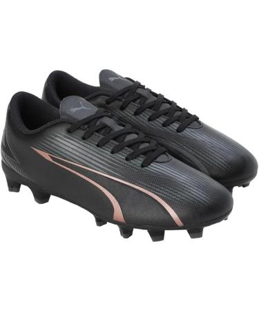 PUMA Unisex Kids Ultra Play FG/AG Jr Soccer Shoe 38.5 EU - Black Copper Rose | Best International Shipping - Buy Online on SooperMarket.com