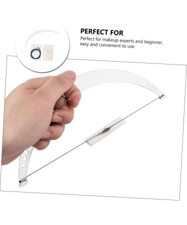 Didiseaon 1 Set Positioning Ruler Drawing Line Tool Eyebrow Measuring Ruler Eyebrow Trimming Ink Line - Buy Online on SooperMarket.com
