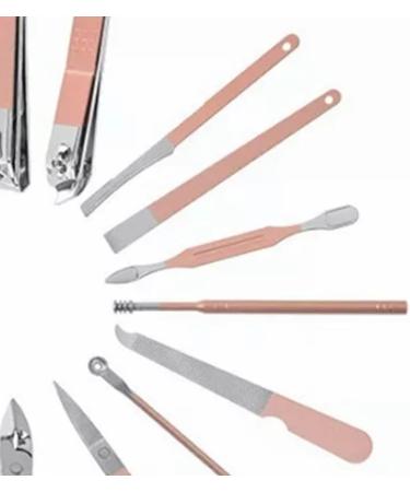 Verdant Touch Nail Care Tools Professional Manicure Pedicure Kit 18-in-1 Nail Clippers Set Rose GoldNail Care Tools - Buy Online on SooperMarket.com
