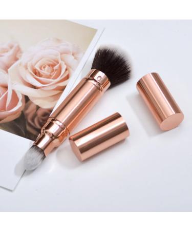 FOMIYES Double Ended Makeup Brush Retractable Blush Brush Concealer Brush Foundation Brush Cosmetics Brush for Liquid Cream Blending Buffing Concealer - Buy Online on SooperMarket.com