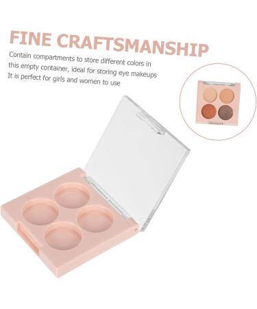 WOFASHPURET Makeup Pallette 2pcs Eye Shadow Replacement Box Loose Powder Filling Travel Convenient Eyeshadow Lipstick Tray - Buy Online on SooperMarket.com