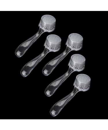 5pcs White Dust Brush Set for Nails - Nail Art & Manicure Brushes for Beauty & UV Gel Application - Buy Online on SooperMarket.com
