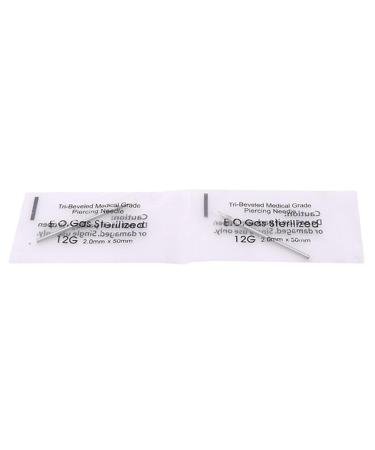 XUEQI 10pcs Stainless Steel Piercing Needles - Ear Nose Navel Nipple Lip - 1mm Diameter - Buy Online on SooperMarket.com