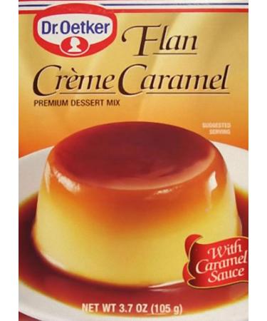 Dr Oetker Flan Creme Caramel Dessert, 3.7-Ounce (Pack of 6)