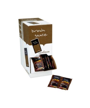 Lichfields Brown Sauce 200 x 10g