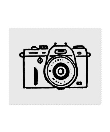 2 x Microfiber Cleaning Cloths "Old School Camera" (LC00026549)