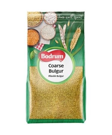 Bodrum Coarse Bulgur Wheat 5 Kilograms 100% Natural Unique Texture and Flavor (1 Pack)