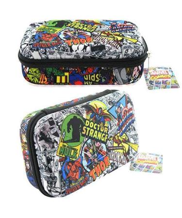 Marvel Avengers Spiderman Thor Hulk Comics Molded Pencil Case