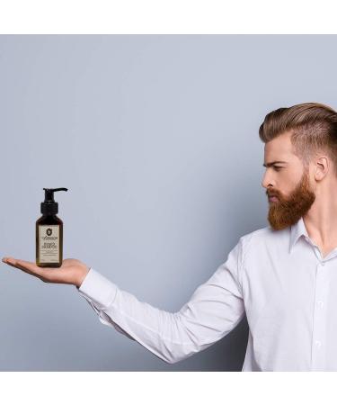 Arrison Beard Kit - Premium Italian Beard Care Set | Shampoo Oil Beech Wood Brush | Perfect Gift for Men - Buy Online on SooperMarket.com