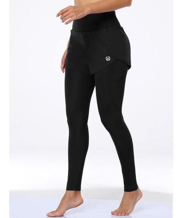NELEUS Women's Yoga Pants | High Waist Workout Leggings with Tummy Control and 2 Pockets | X-Large, Black - Buy Online on SooperMarket.com