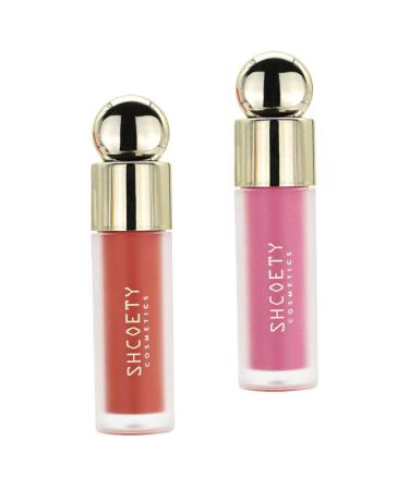 Beavorty 2pcs Hydrating Blush Cream Blush Blouses for Cheek Soft Creamy Blush Sheer Blush Liquid